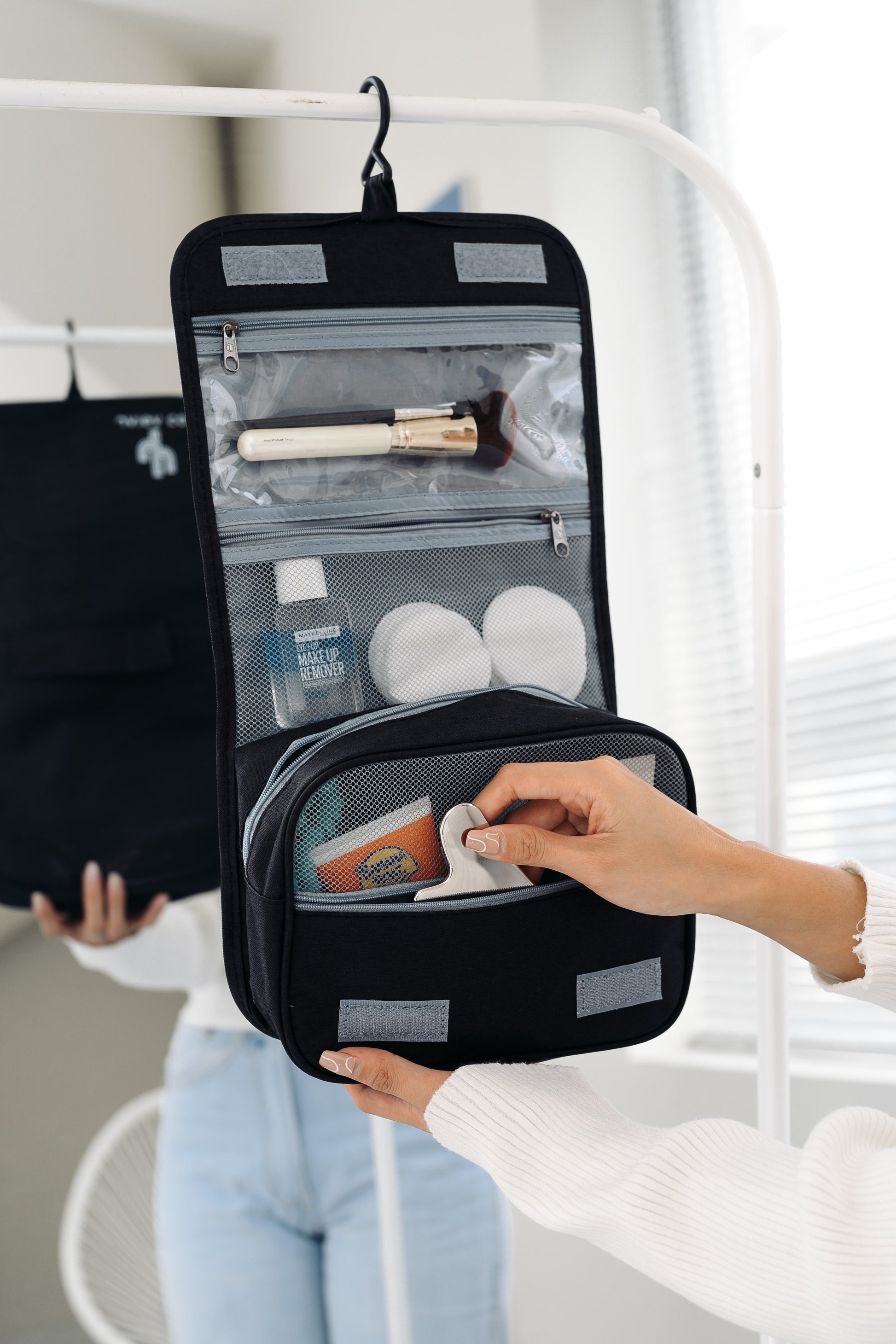 hanging travel toiletry bag australia Hanging Toiletry Bag – Jaiga Co